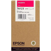 Cartucho de tinta original Epson T6123 Magenta - C13T612300